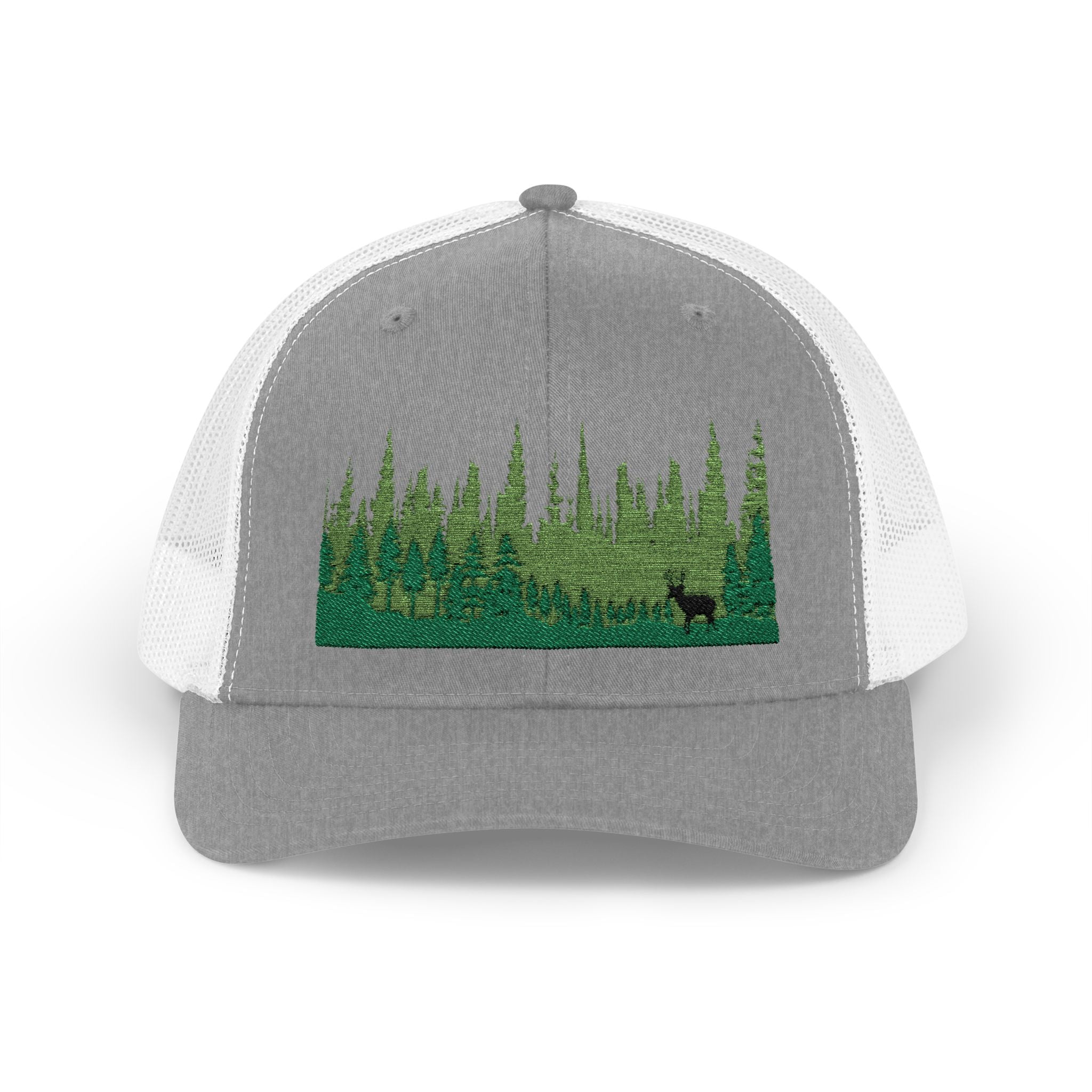 Elk in Forest Trucker Cap