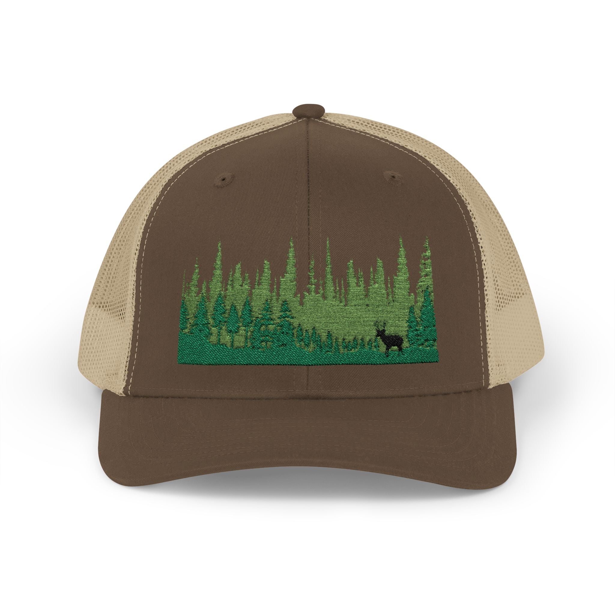 Elk in Forest Trucker Cap