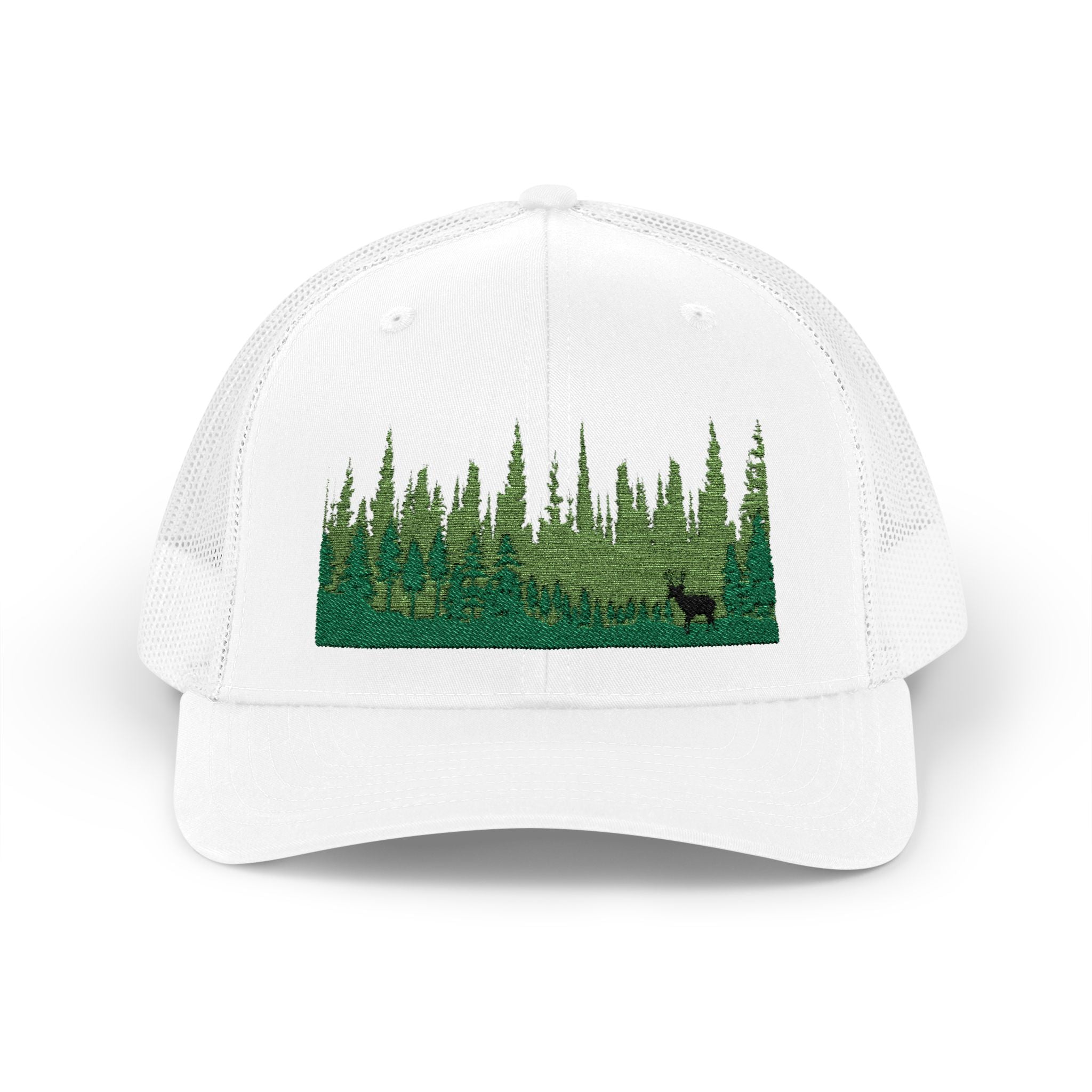 Elk in Forest Trucker Cap