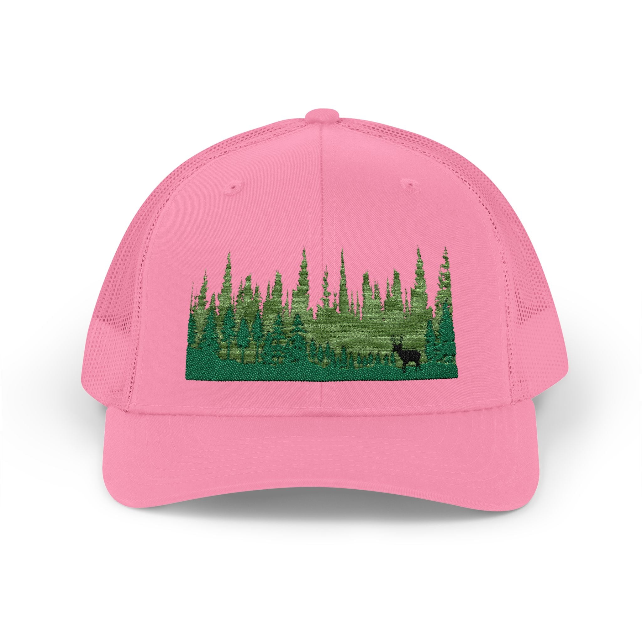 Elk in Forest Trucker Cap