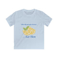 Kids Tee — "When Life Gives You Lemons... Eat Them" Lemon Graphic