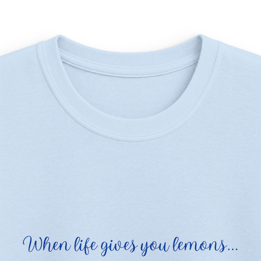 Kids Tee — "When Life Gives You Lemons... Eat Them" Lemon Graphic