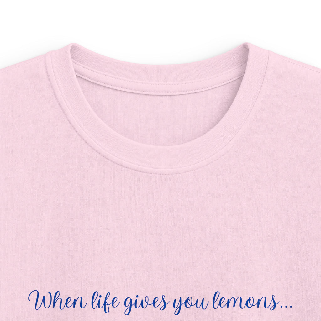 Kids Tee — "When Life Gives You Lemons... Eat Them" Lemon Graphic