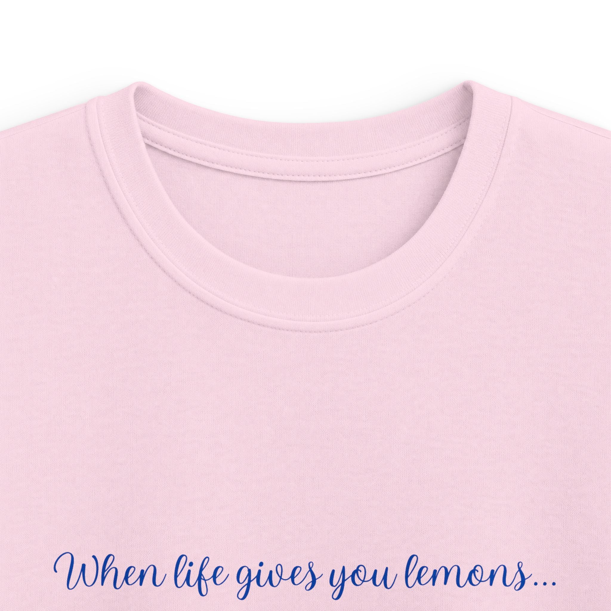 Kids Tee — "When Life Gives You Lemons... Eat Them" Lemon Graphic