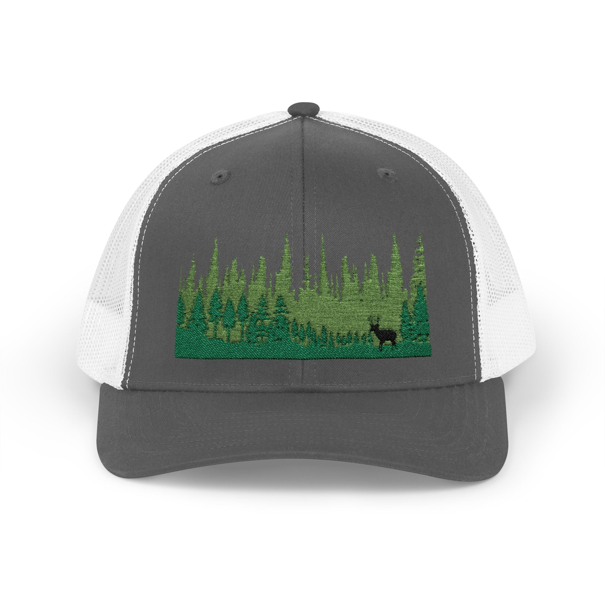 Elk in Forest Trucker Cap