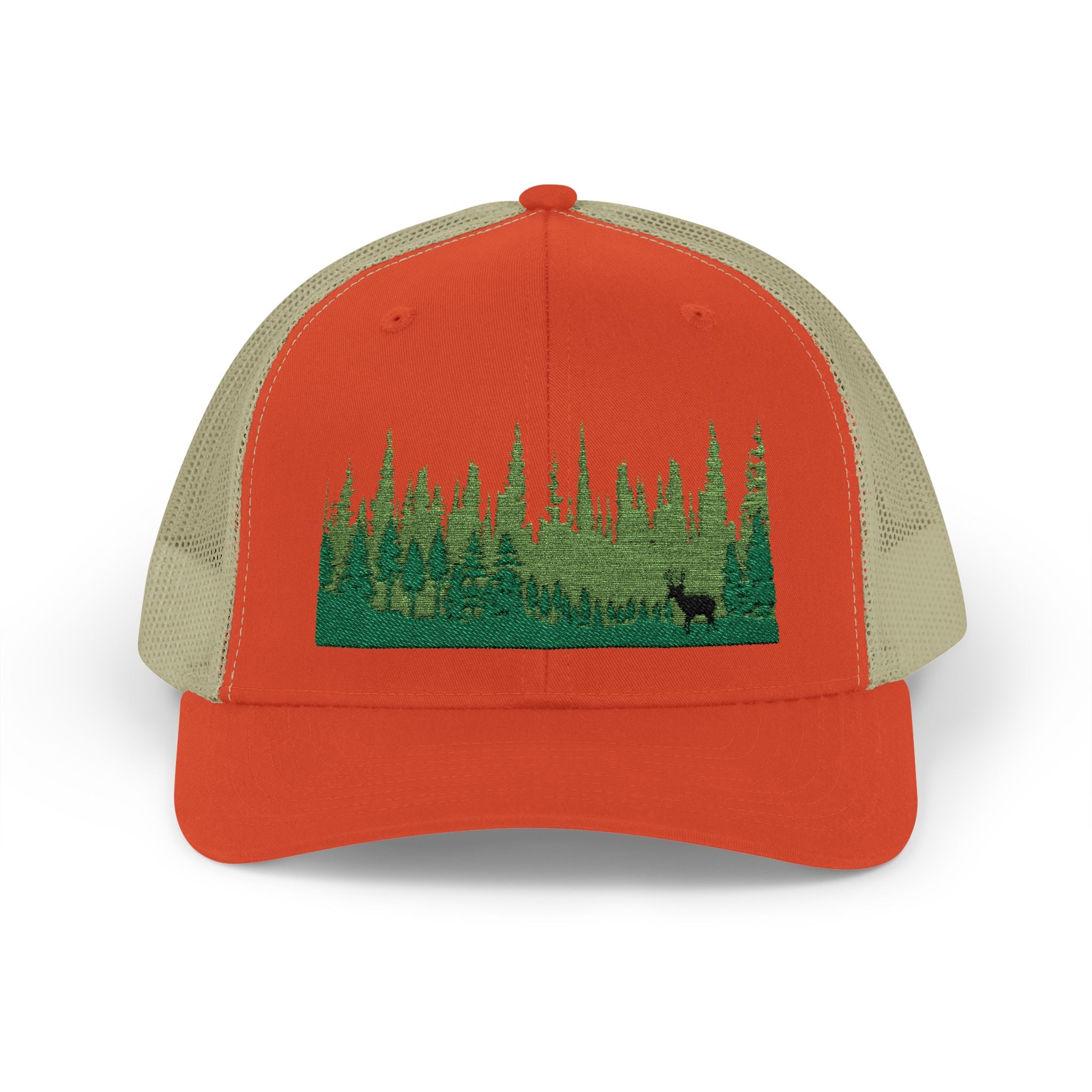 Elk in Forest Trucker Cap